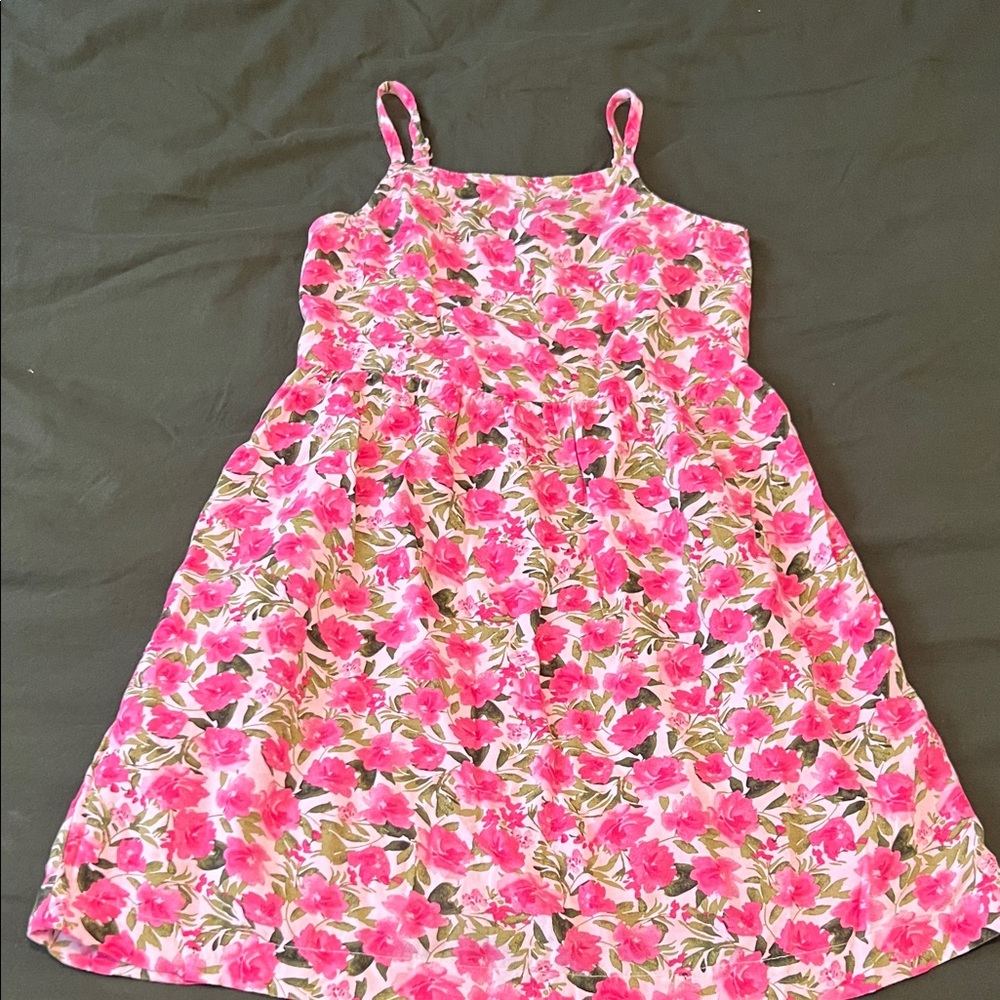 Old Navy Pink Floral Kids Dress
